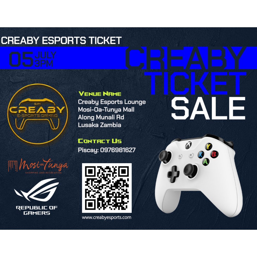 FGC TOURNAMENT TICKET- CREABY ESPORTS